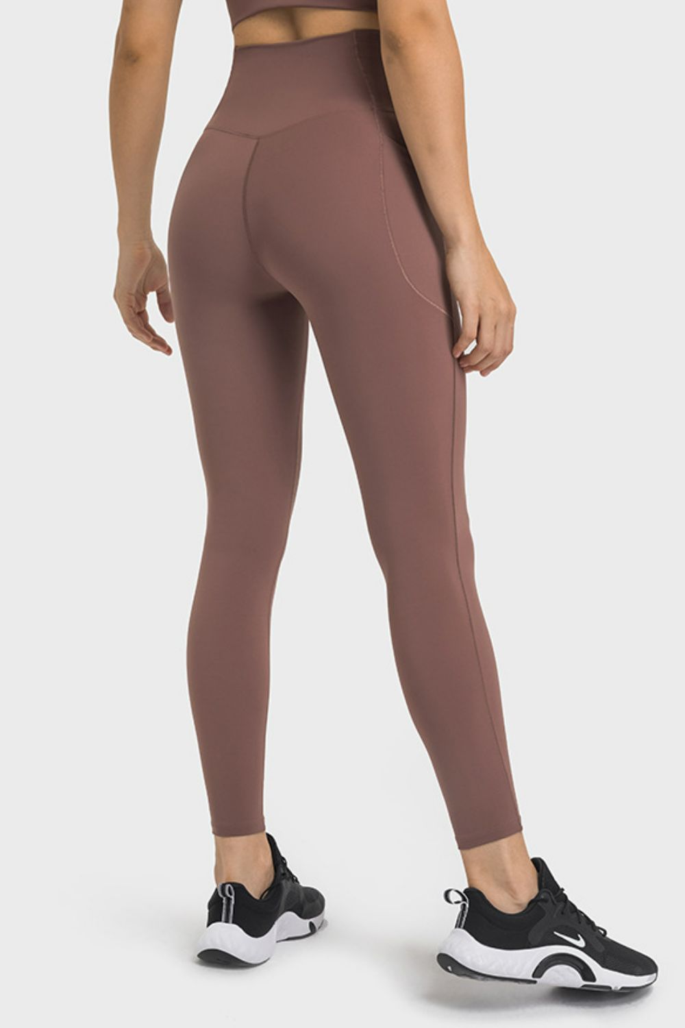 Crossover Active Leggings w/ Pockets