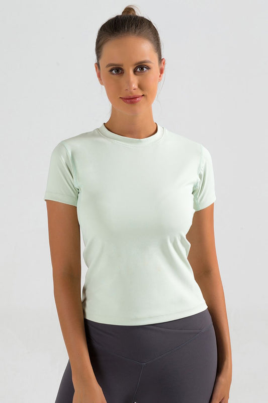 Round Neck Active Tee