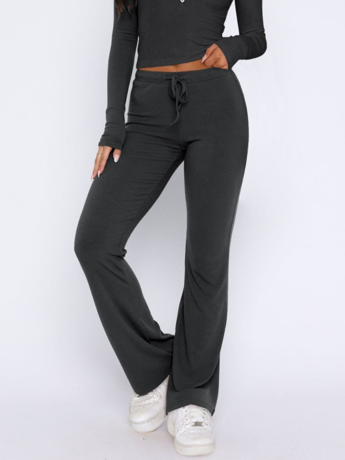 V-Neck Top & Pants Set