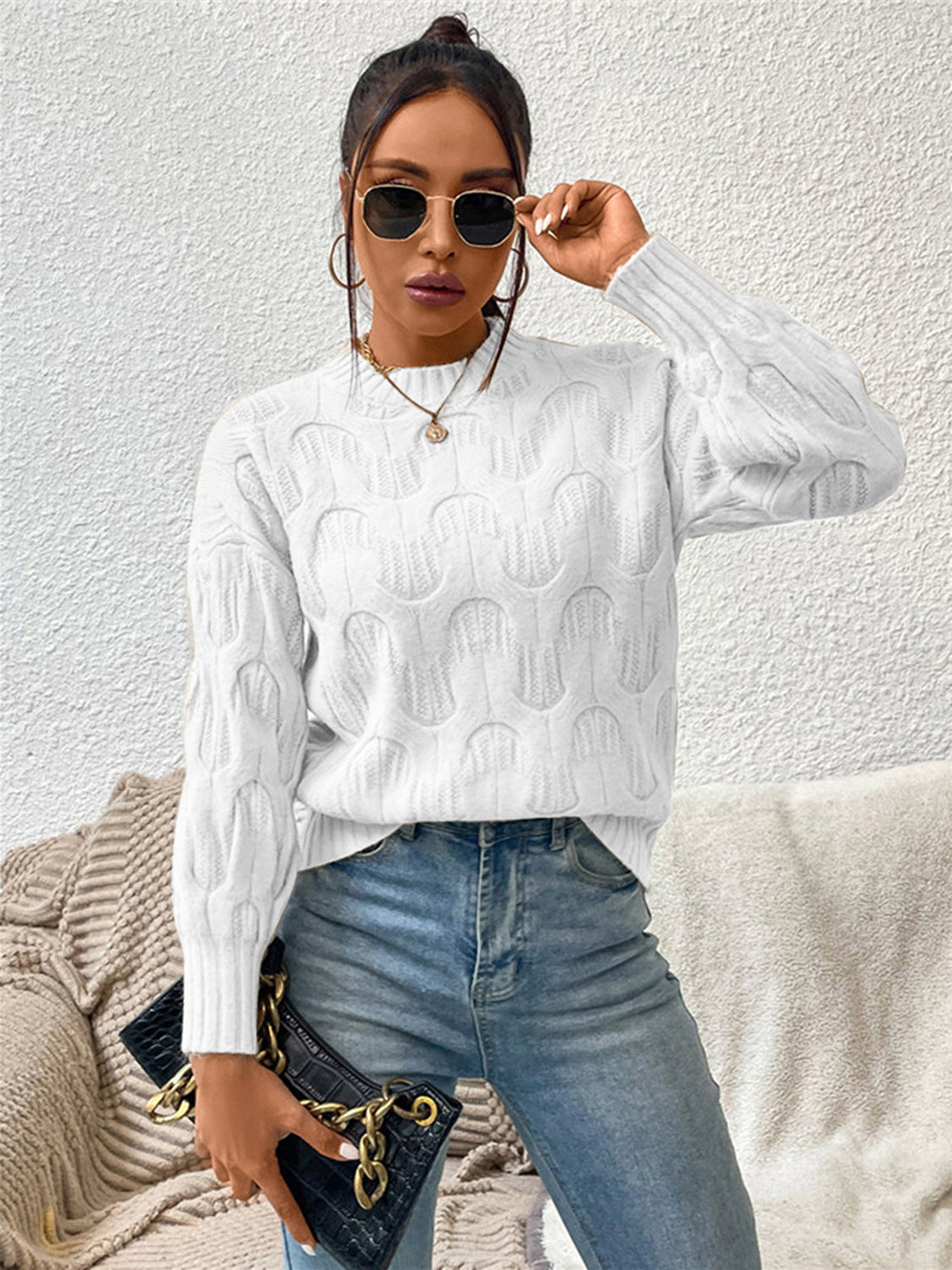 Round Neck Sweater