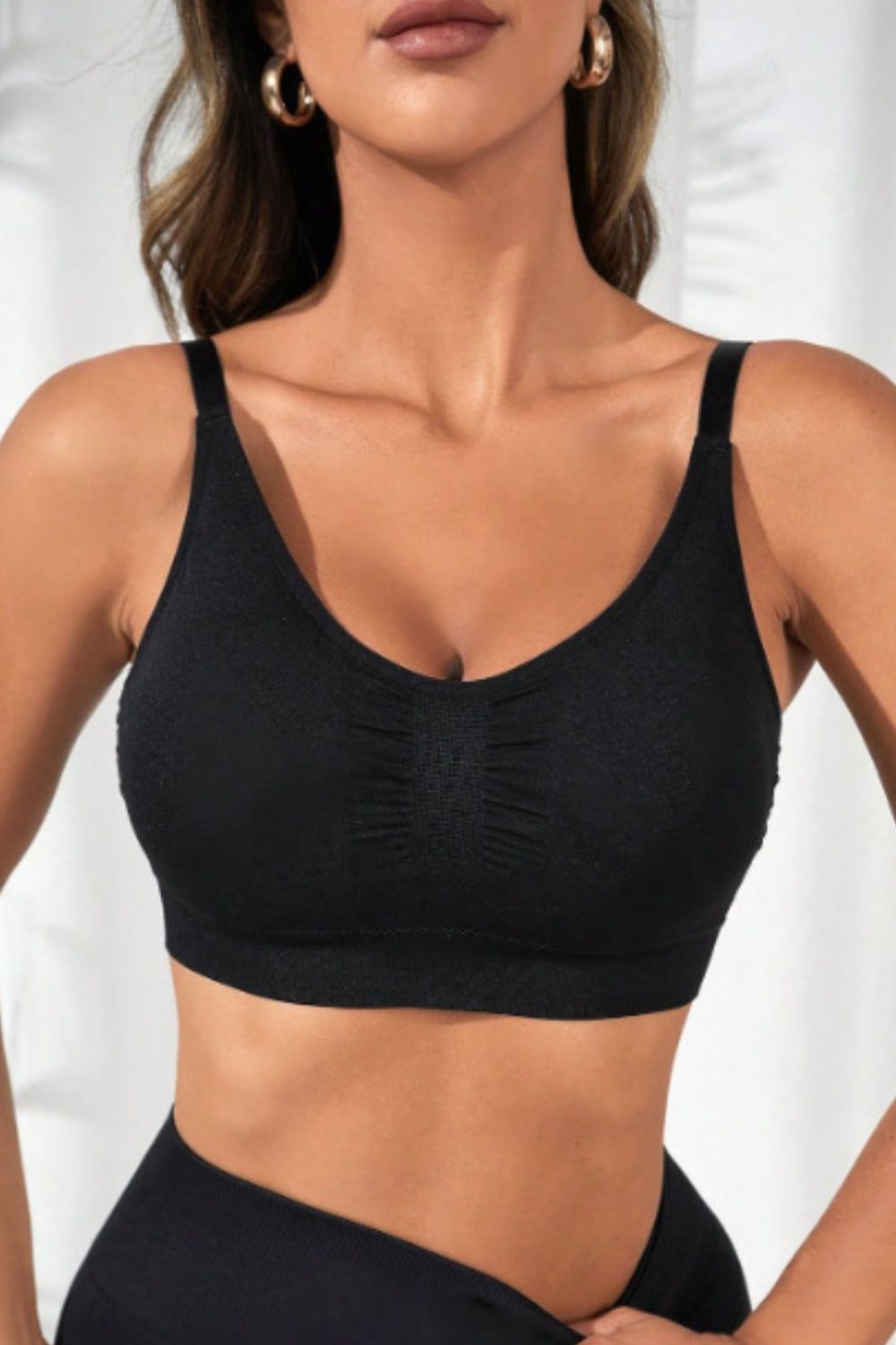 Scoop Neck Sports Bra