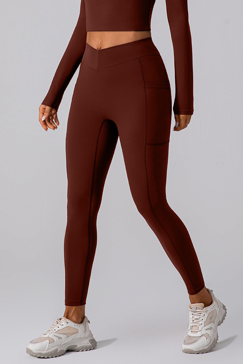 High Waist Active Leggings w/ Pockets