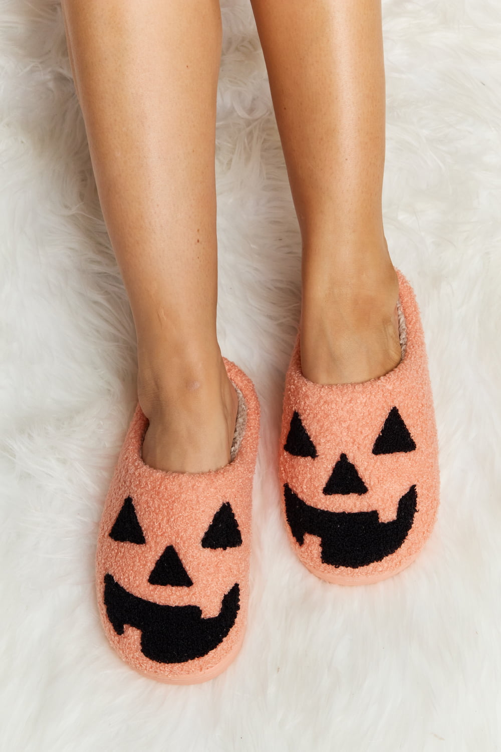 Printed Plush Slippers