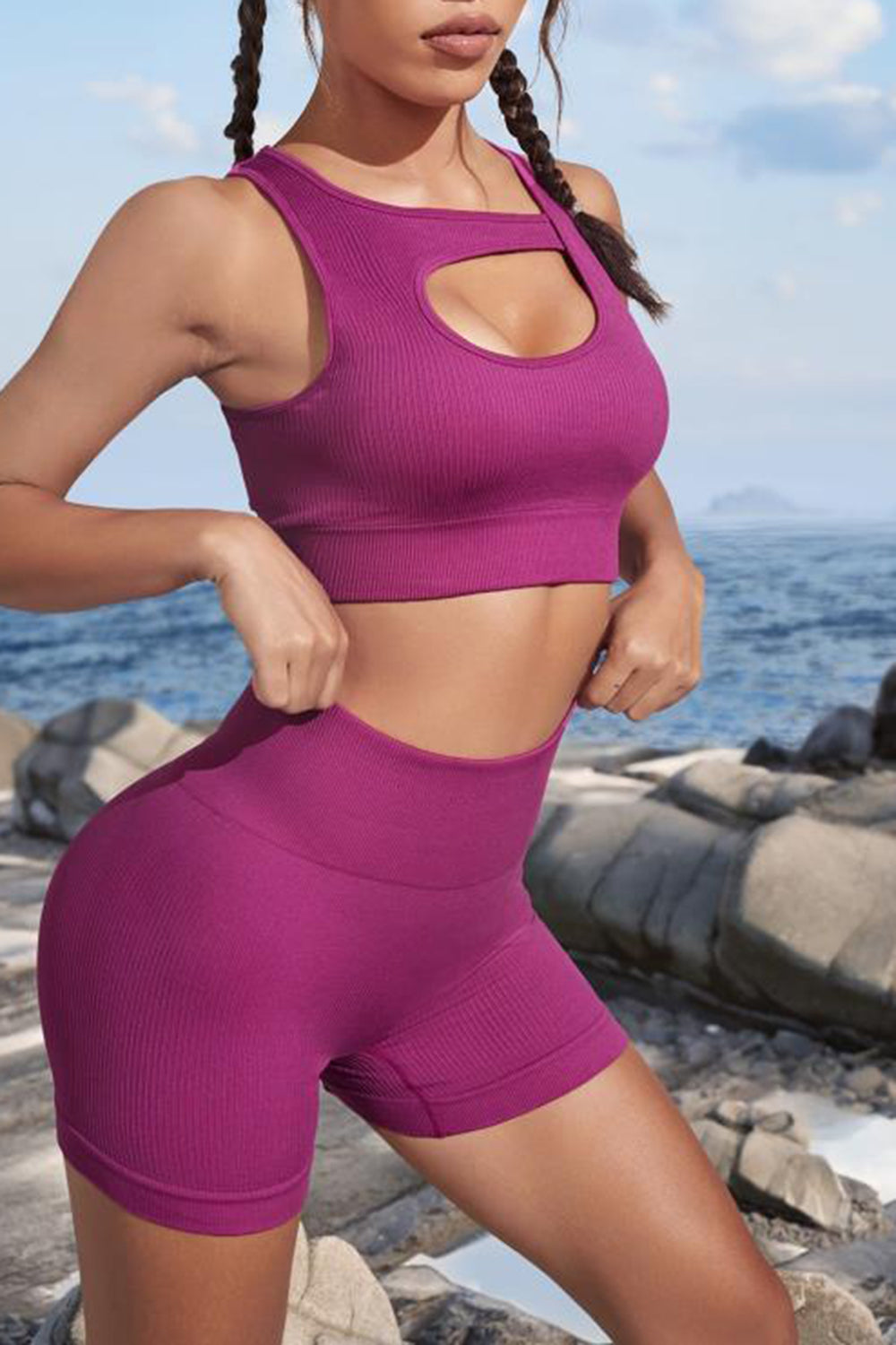 Cutout Two-Piece Active Set