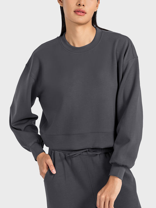 Round Neck Active Crewneck