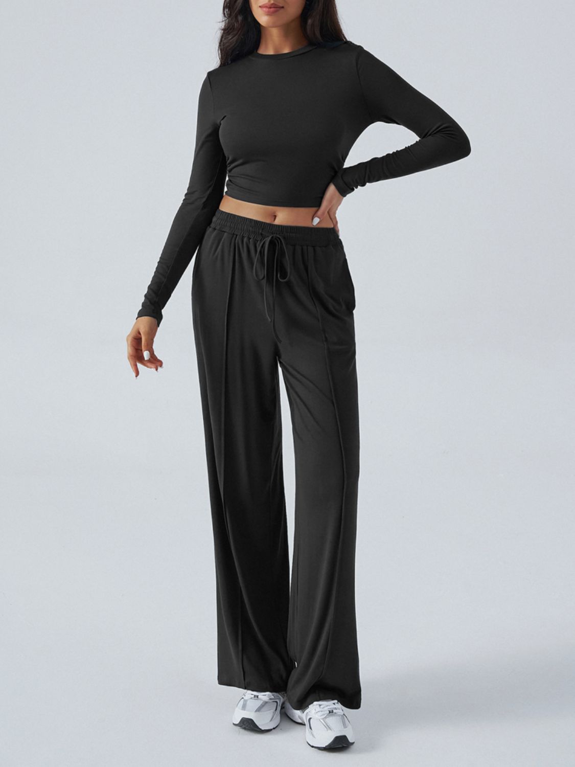 Devine Long Sleeve Top & Pants Set