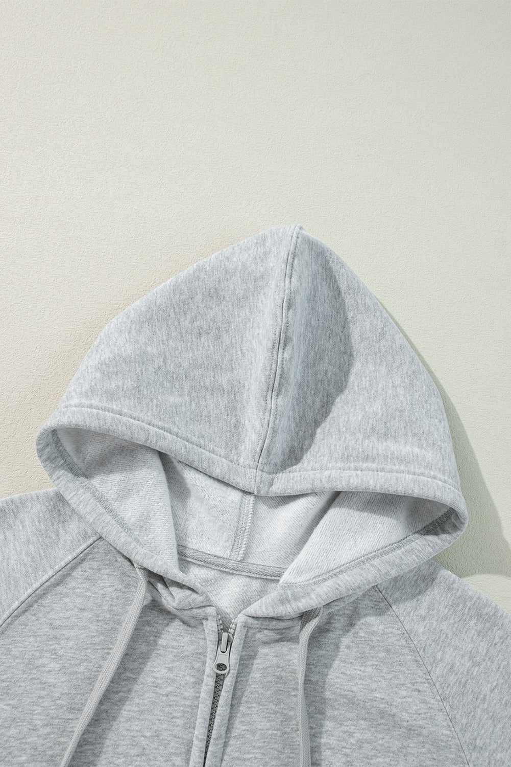 Fleece Lined Zip-Up Hoodie