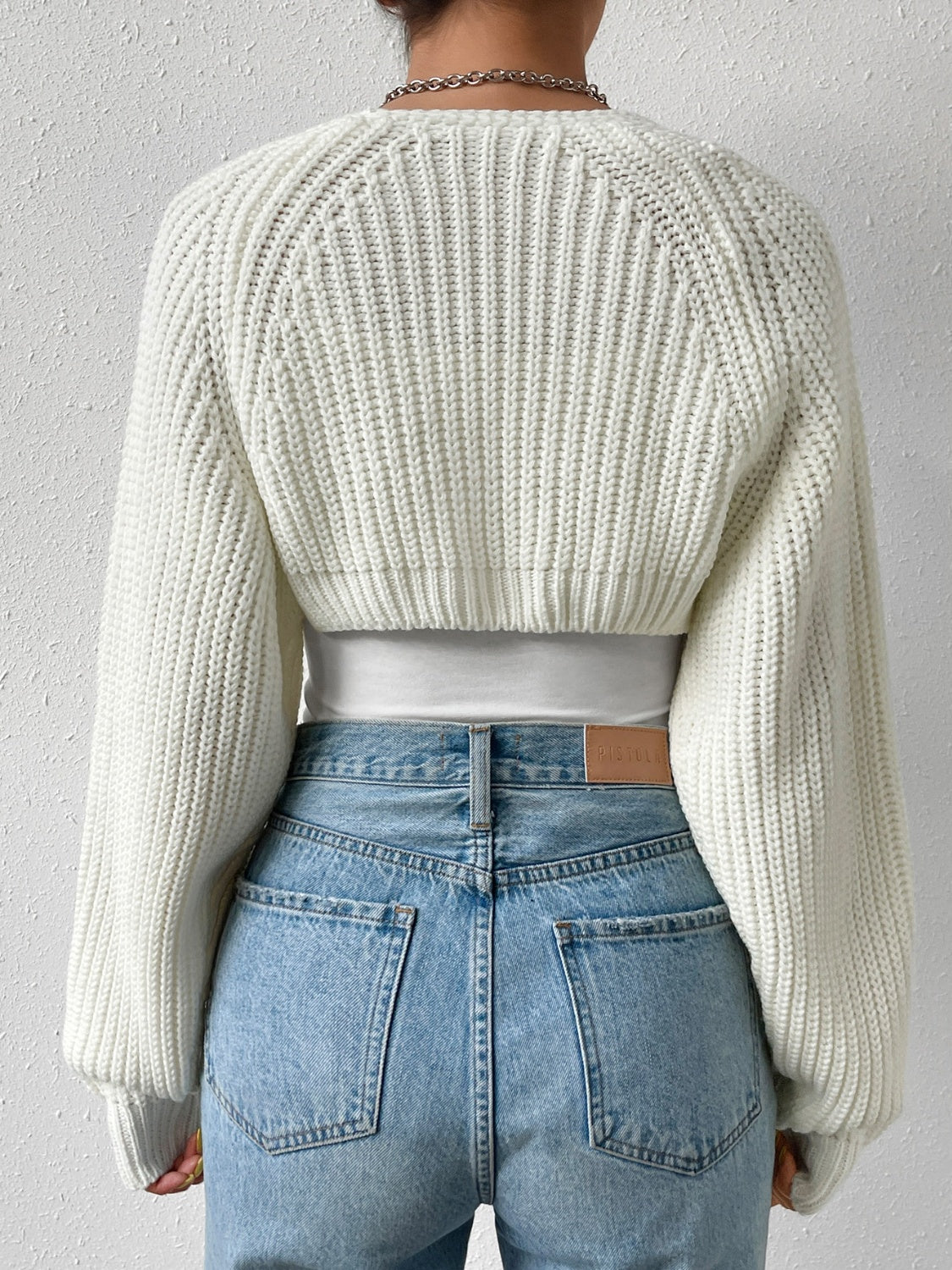 Honey Open Front Cropped Cardigan