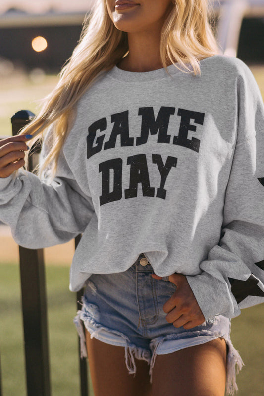 Game Day Gray Sweatshirt