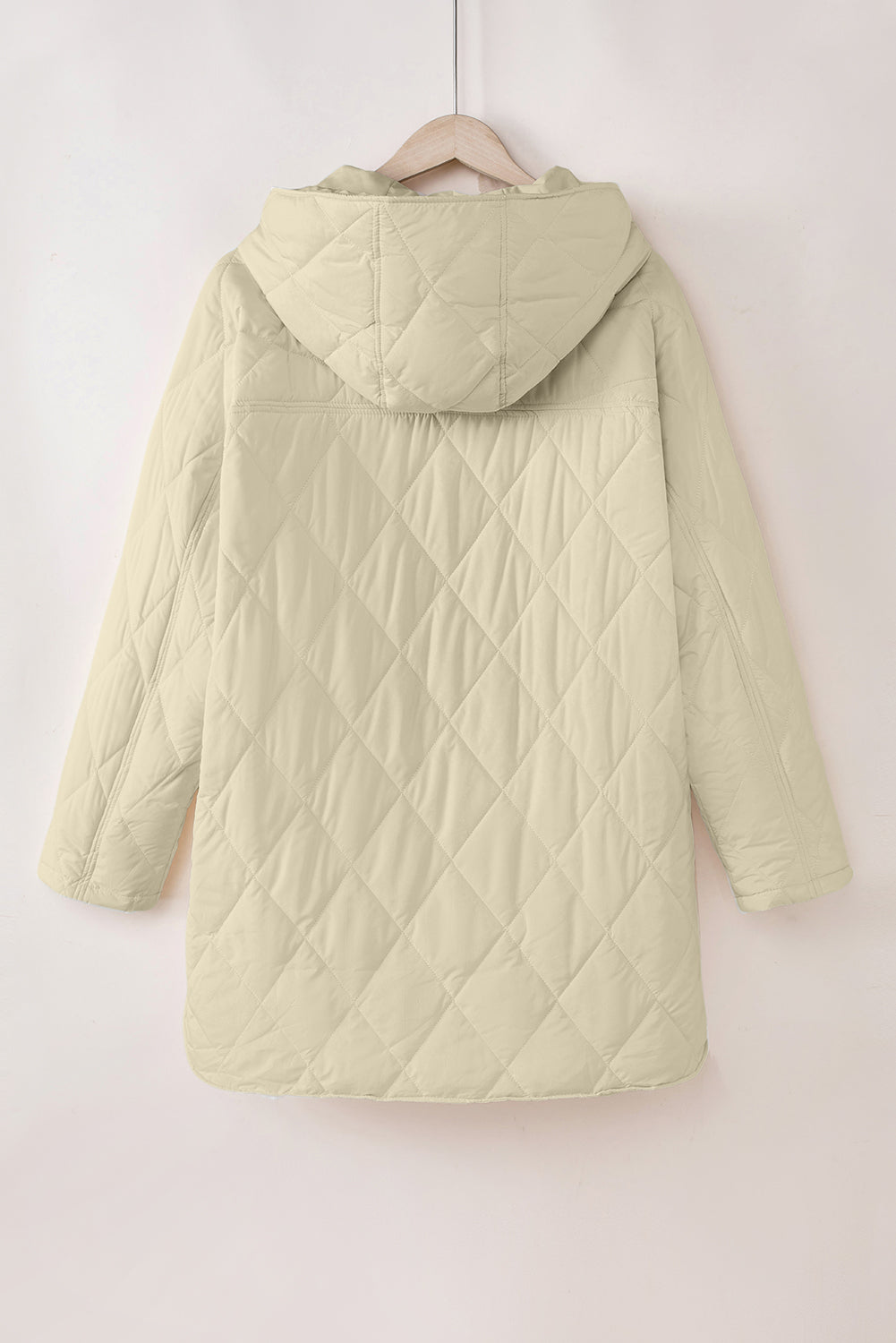 Snap-Down Quilted Winter Coat