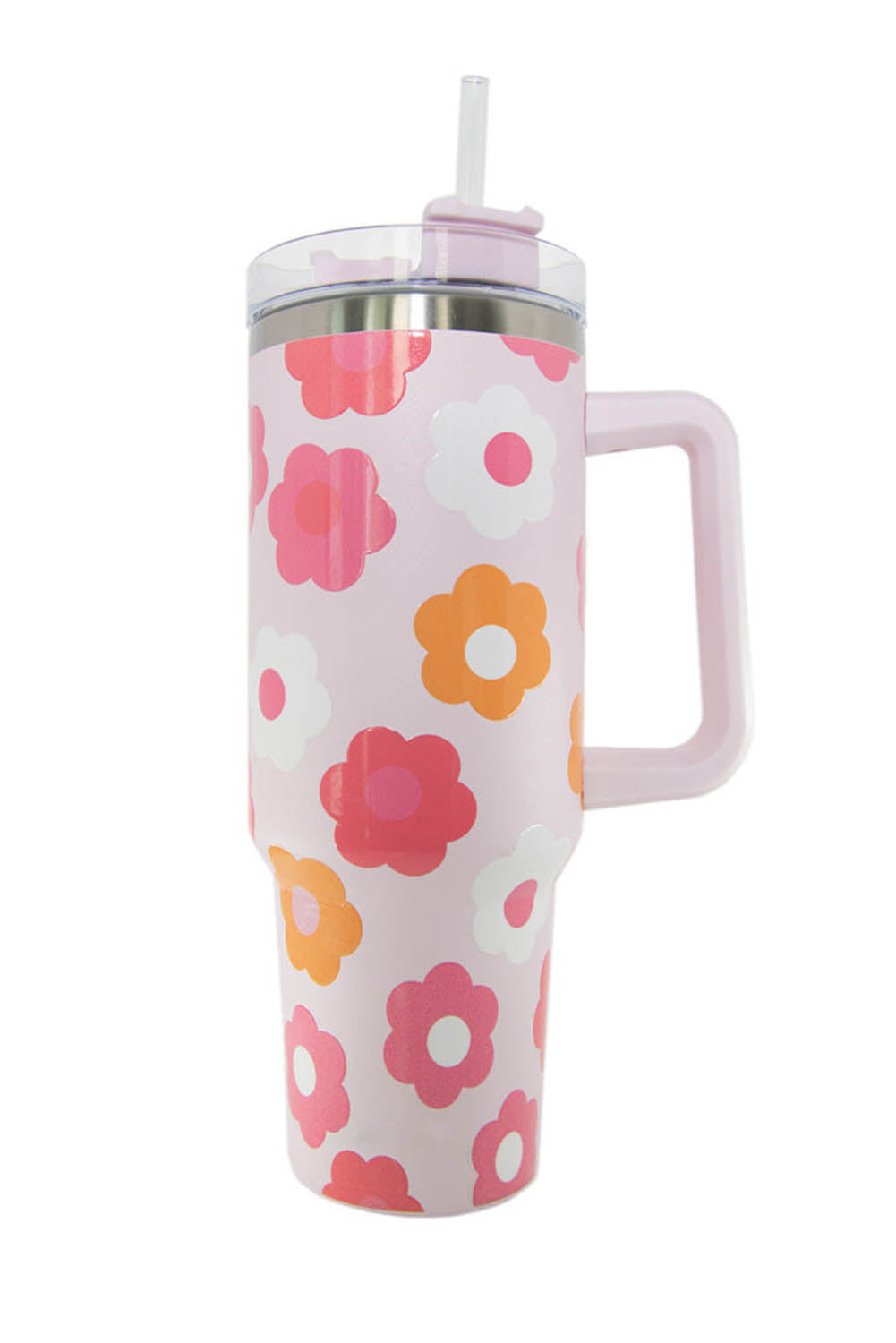 Flower Print Tumbler 40oz