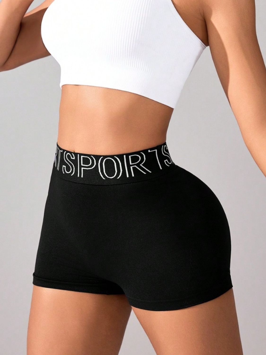 High Waist SPORT Active Shorts