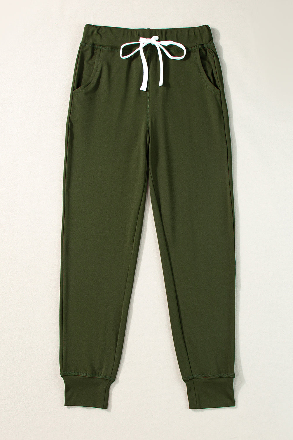 Drawstring Pocketed Joggers