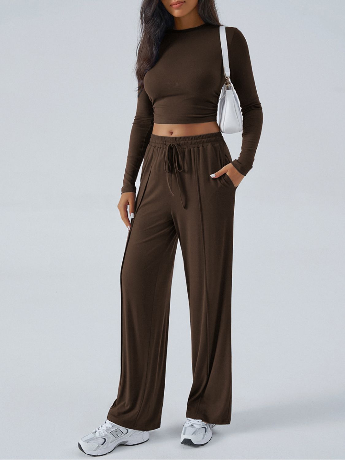 Devine Long Sleeve Top & Pants Set