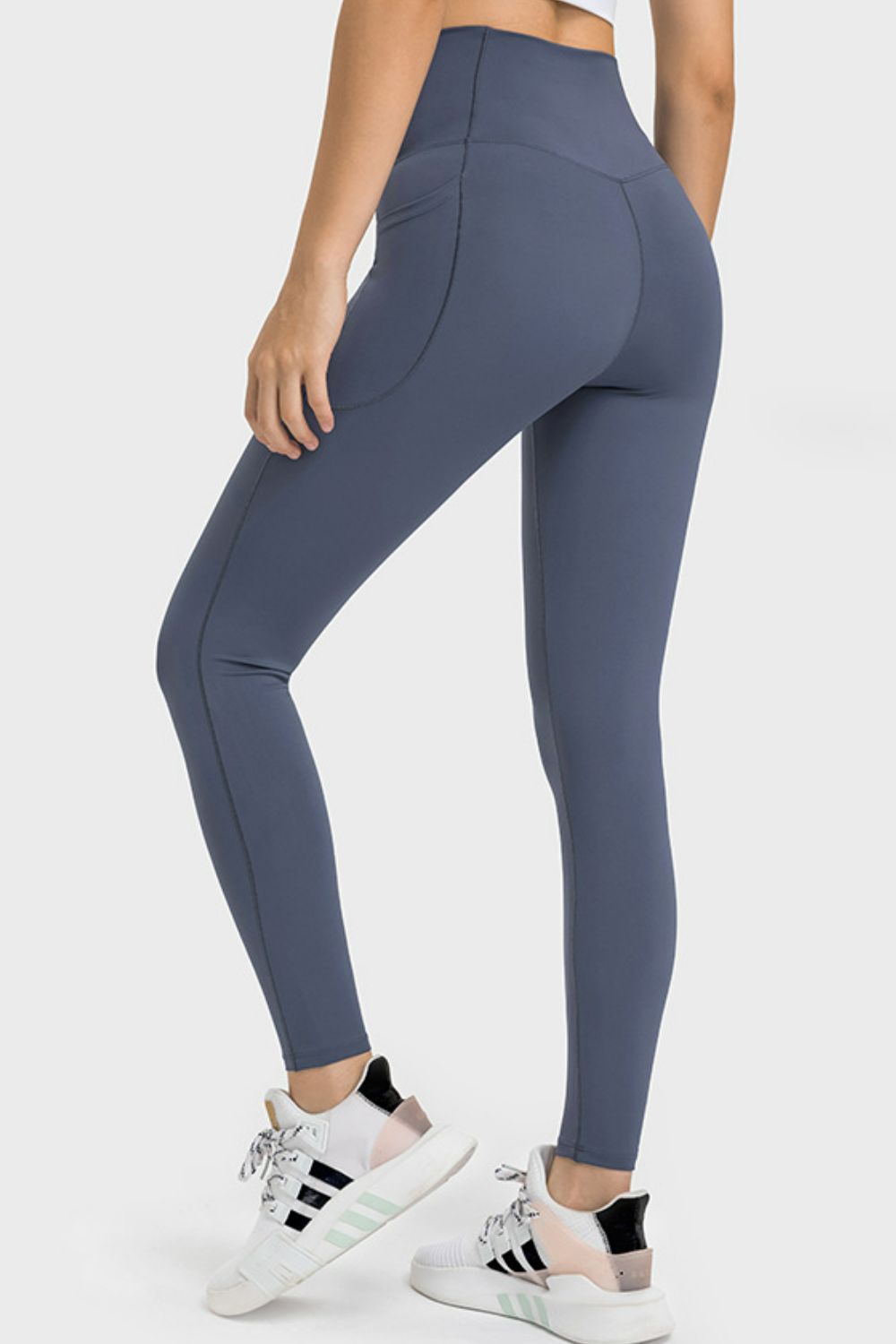 Crossover Active Leggings w/ Pockets