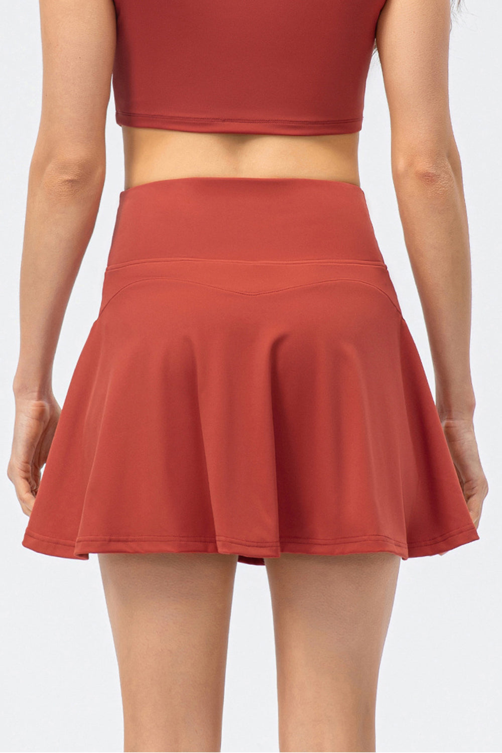 High Waist Active Skirt