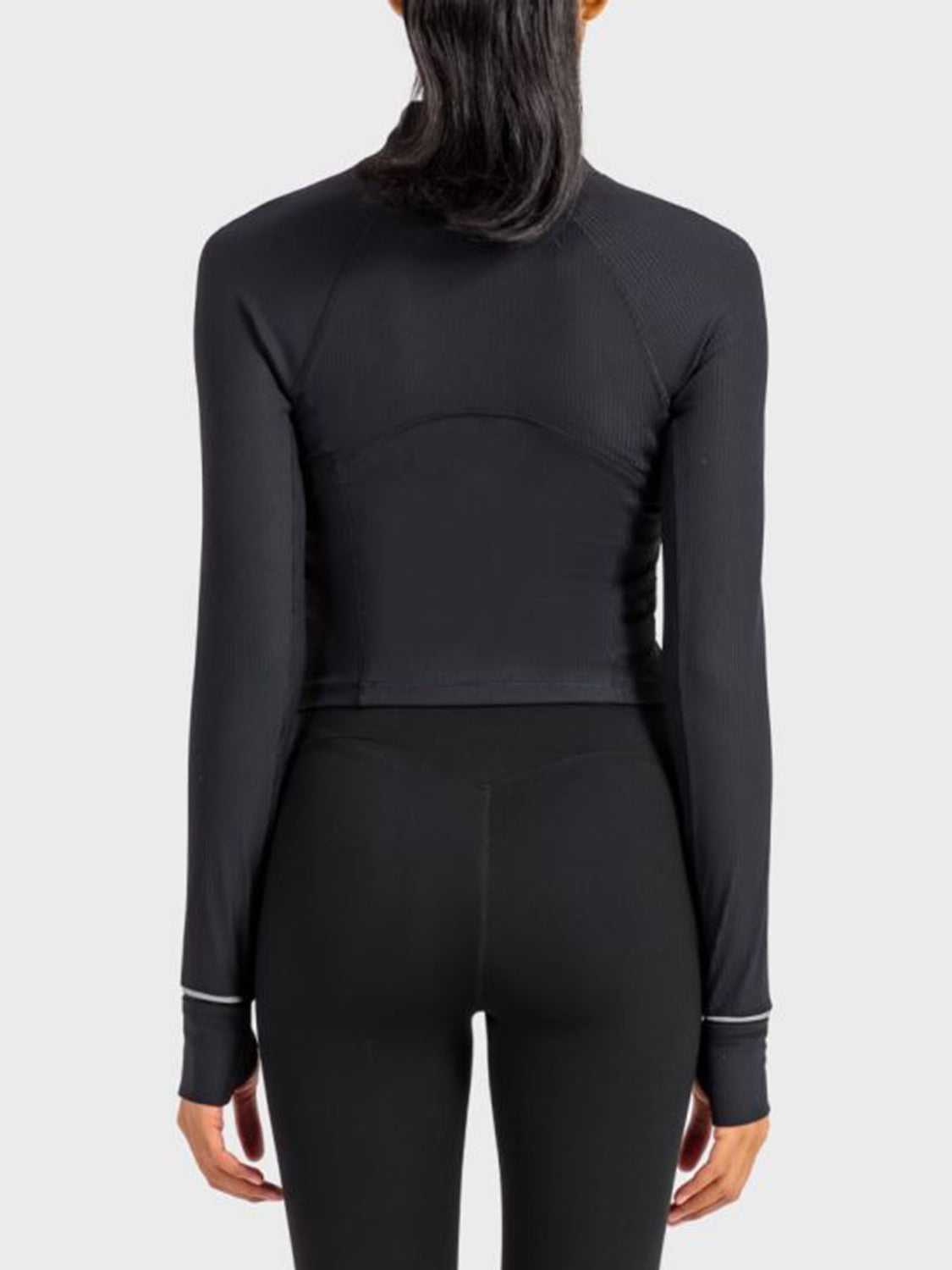 Mock Neck Half-Zip Sport Top