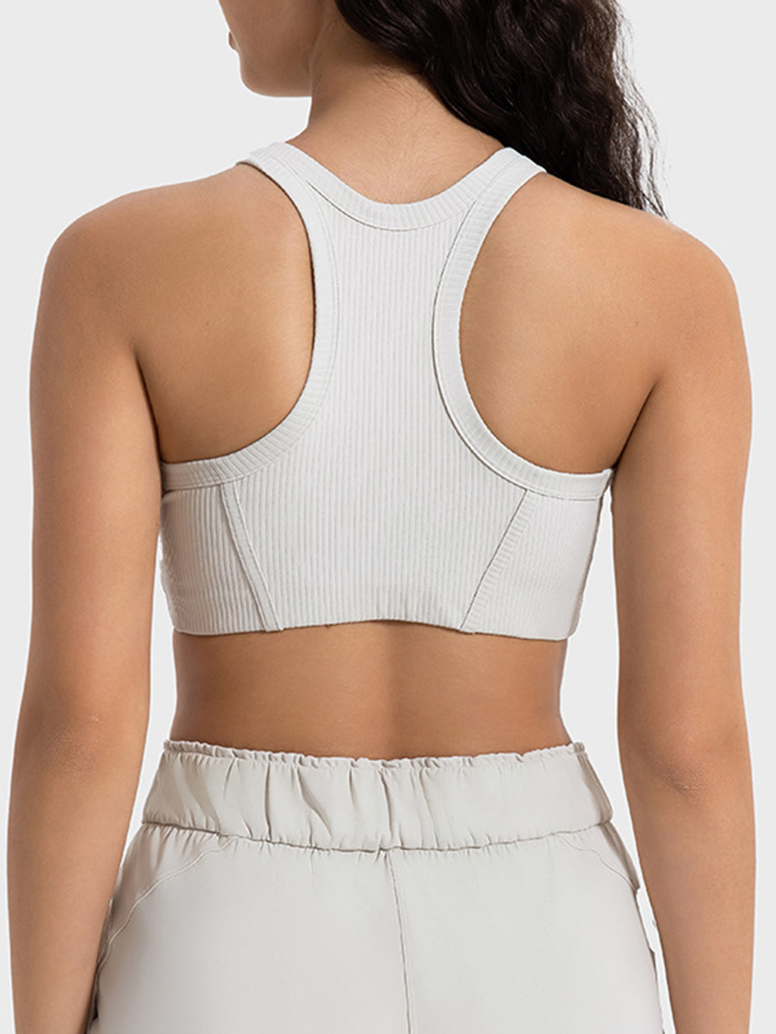 Wide Strap Cropped Active Tank