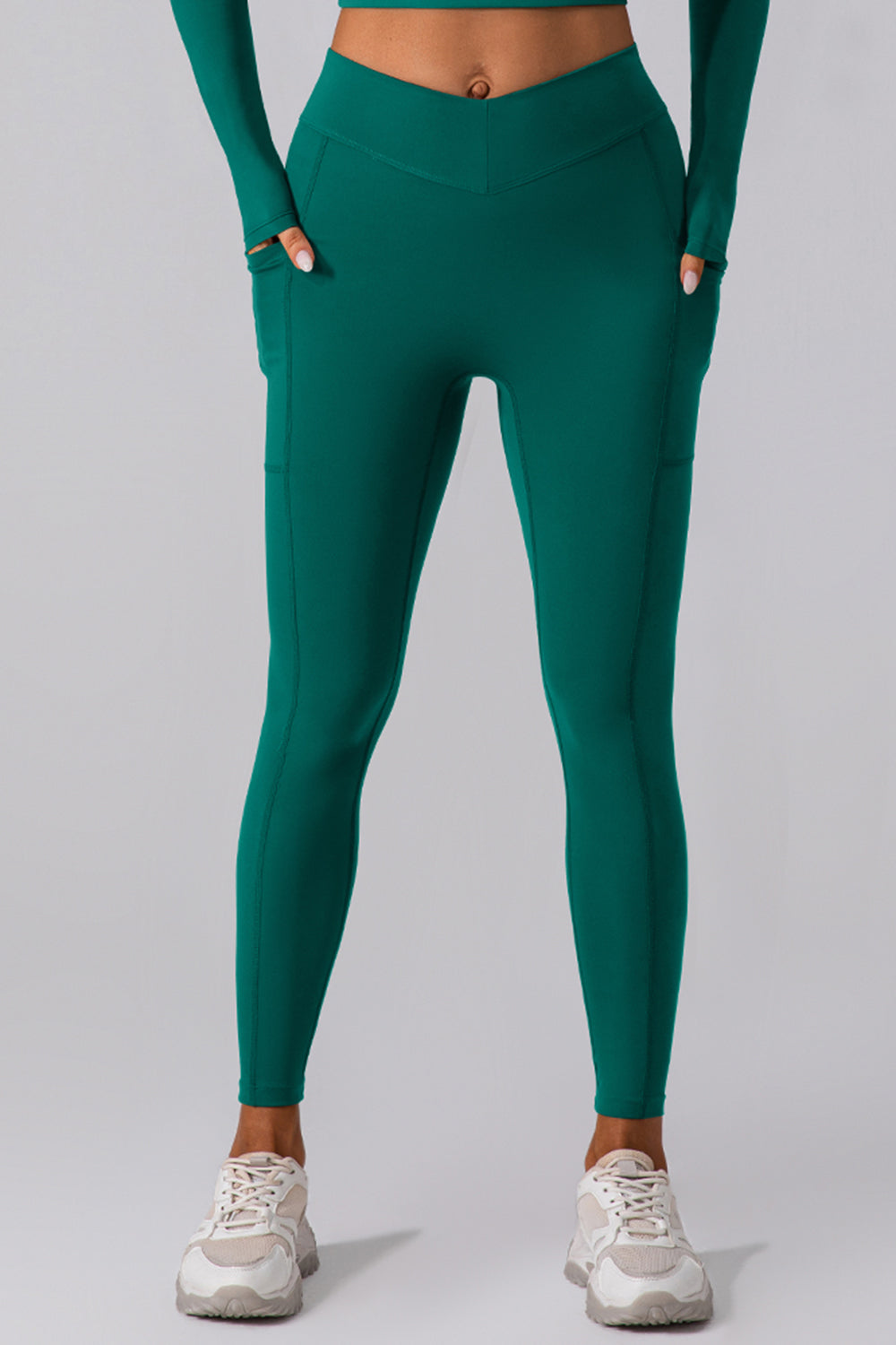 High Waist Active Leggings w/ Pockets