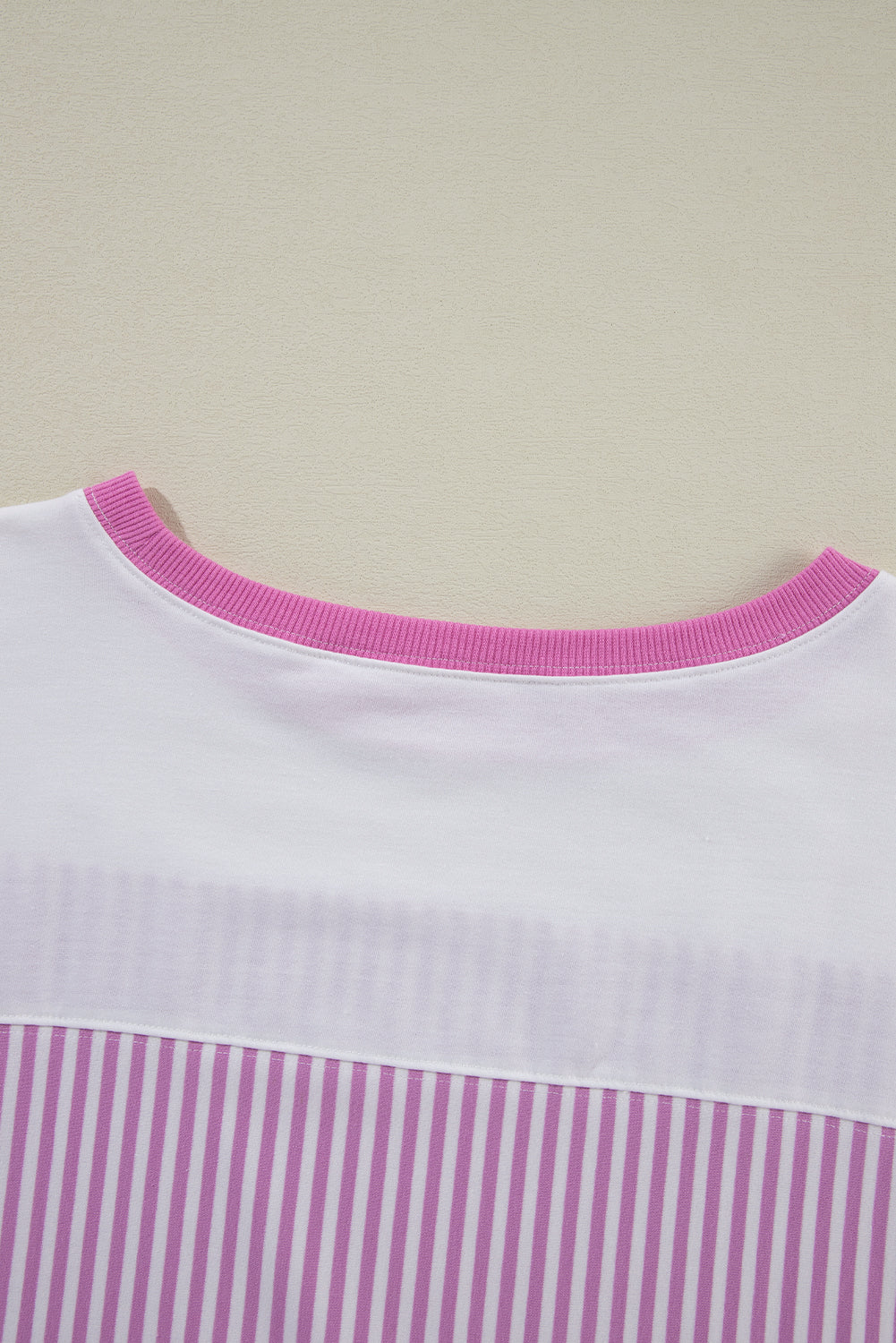 Plus Size Pink Stripe T-Shirt