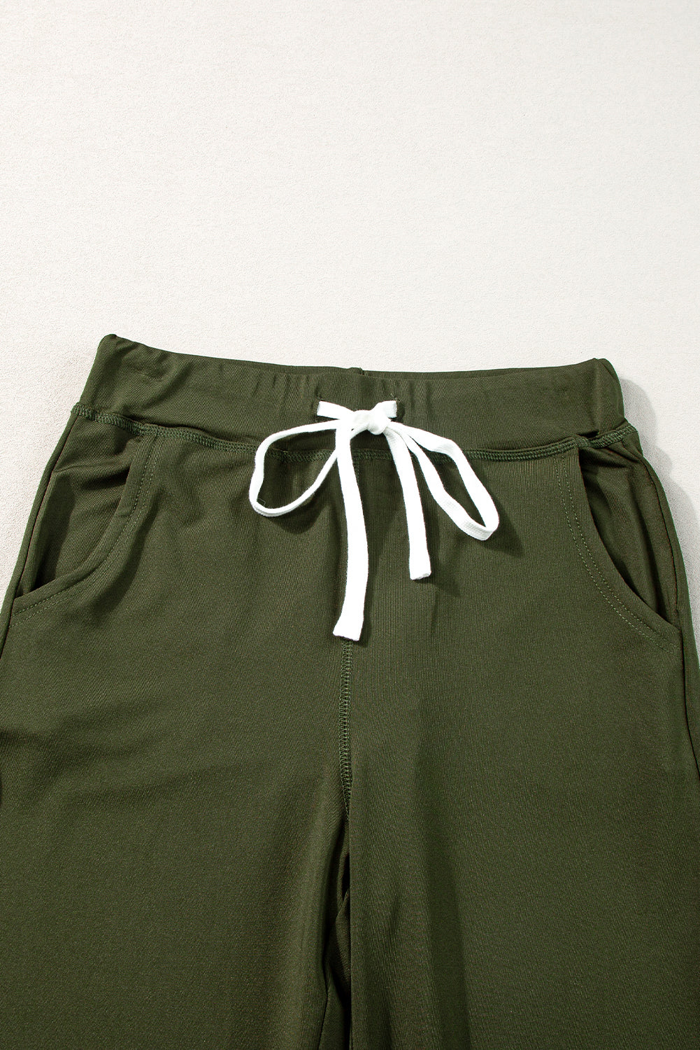 Drawstring Pocketed Joggers