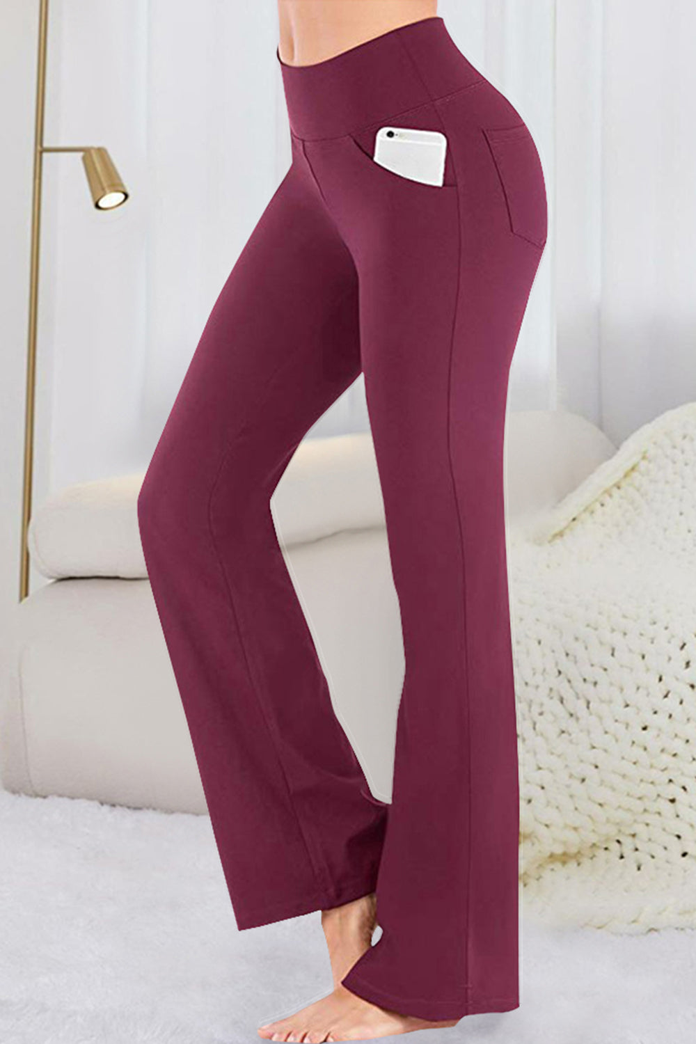 High Waist Active Flare Leggings